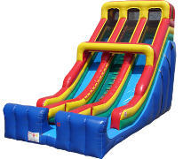 24ft Dual Lane Dry Slide SL303 24ft Dual Lane Dry Slide SL303