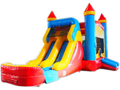 Castle Dual Lane Water Slide C208 Castle Dual Lane Water Slide C208